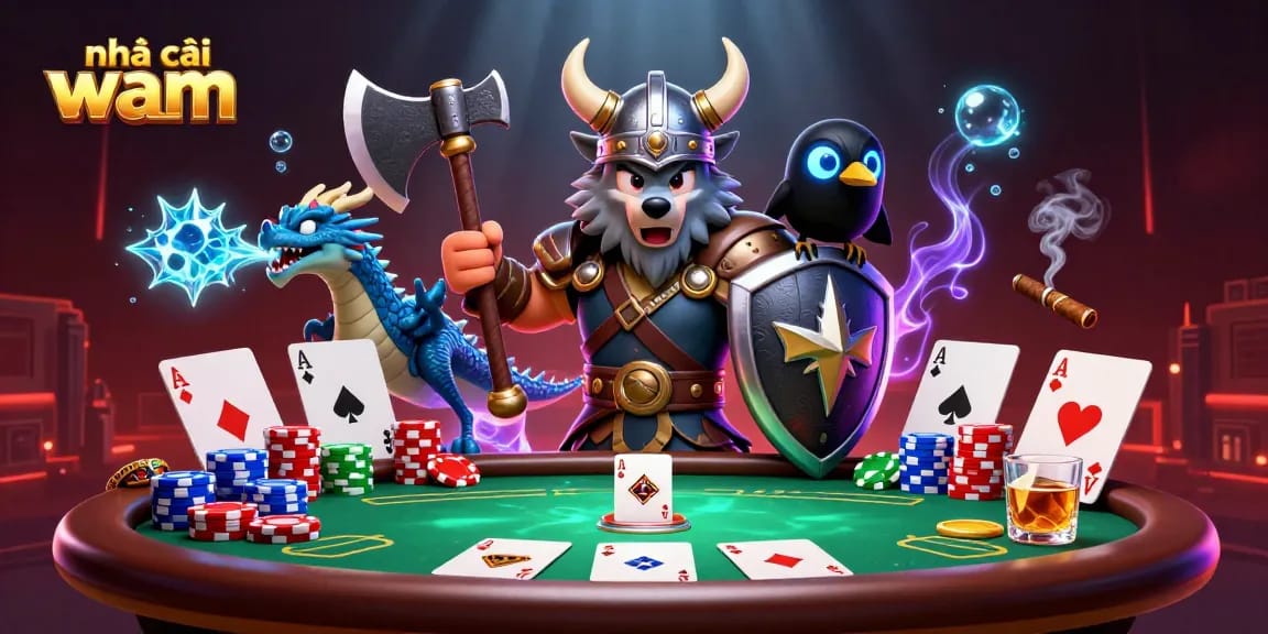 Engage with thrilling gameplay at nhà cái vmax, featuring vibrant 3D characters and dynamic gambling elements.