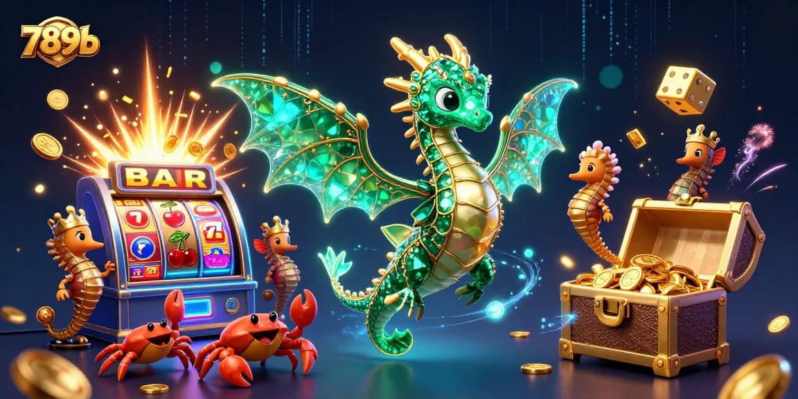 Experience thrilling jackpots and vibrant gaming with 789b's dazzling slot adventure.