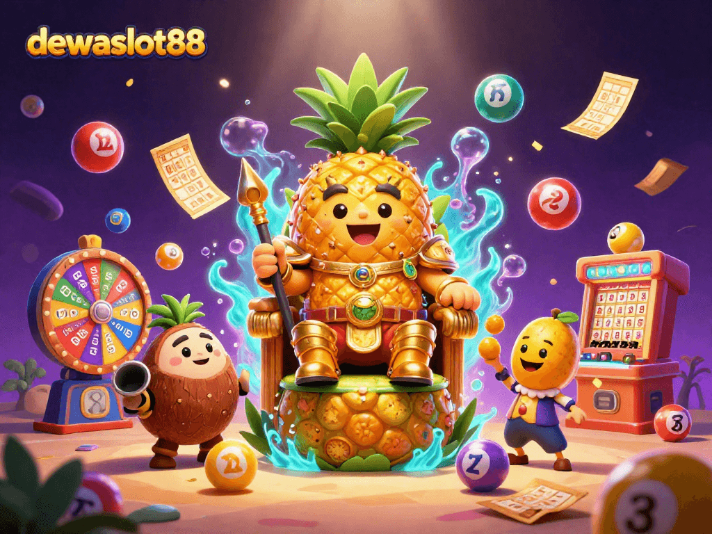 Rasakan keseruan dewaslot88 dengan karakter permainan slot dan elemen komedi yang meriah.