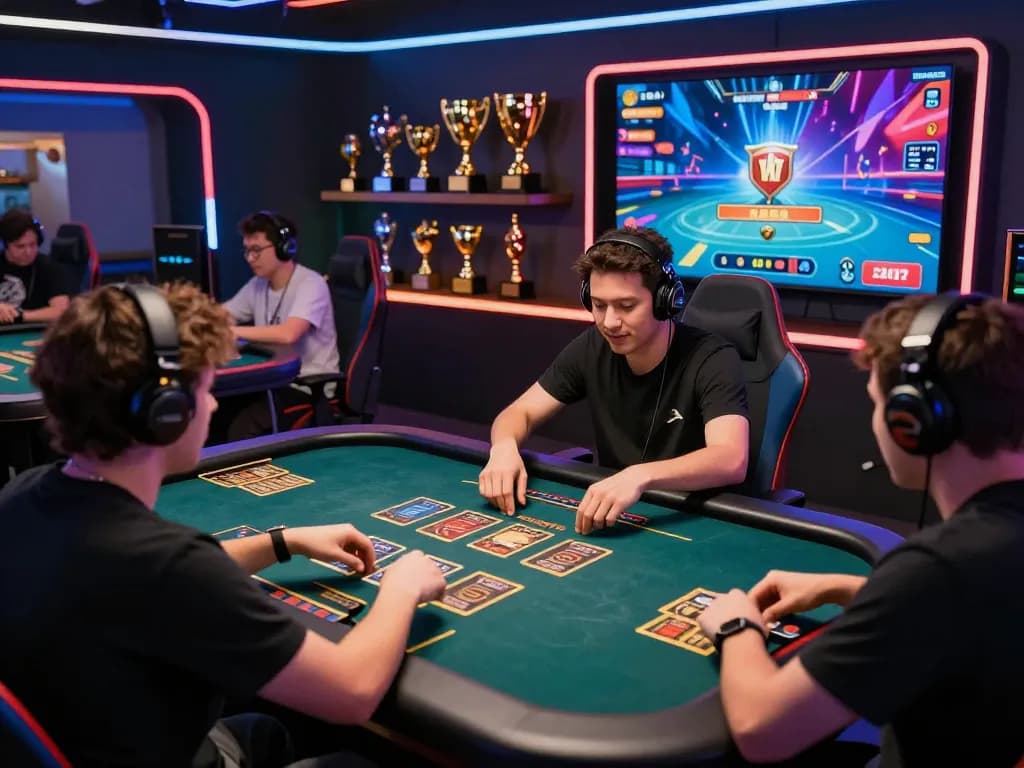CSKH 24/7 hubet88 online gaming player engaged in high-stakes card action with vibrant graphics and supportive interface.