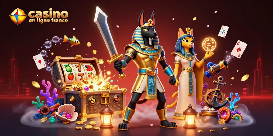 Plongez dans le monde des jeux avec casino en ligne france, où Anubis et Bastet repoussent les limites des paris.