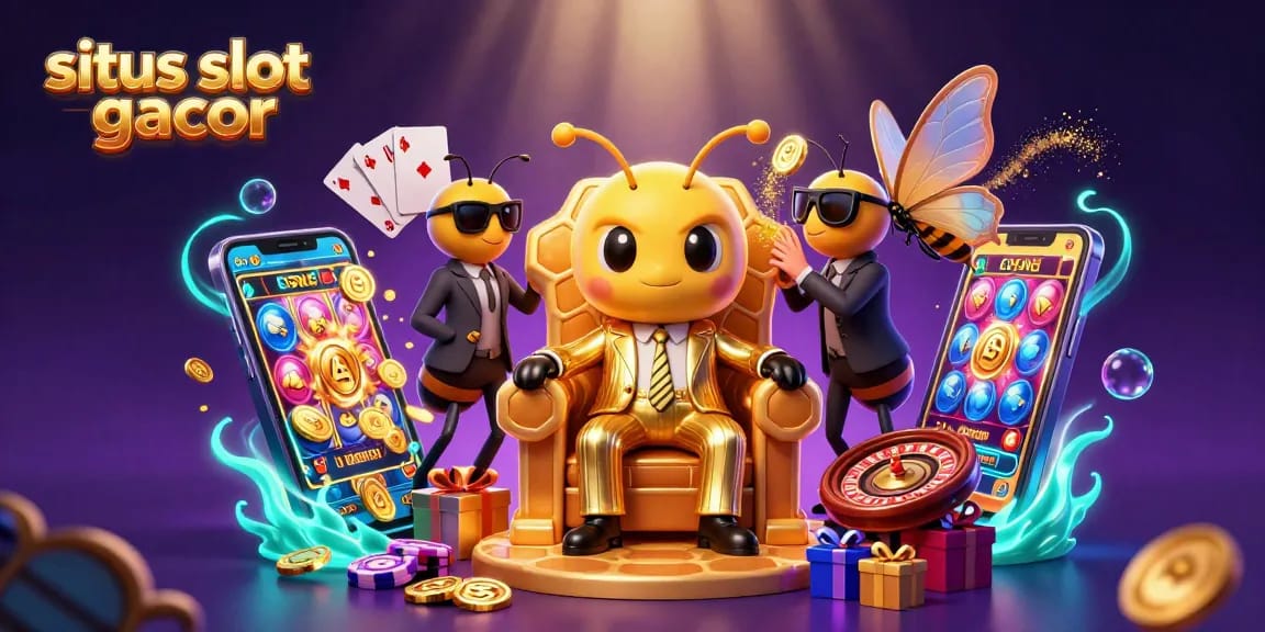 Experience situs slot gacor excitement with dynamic characters, lively game elements, and vibrant casino atmosphere.