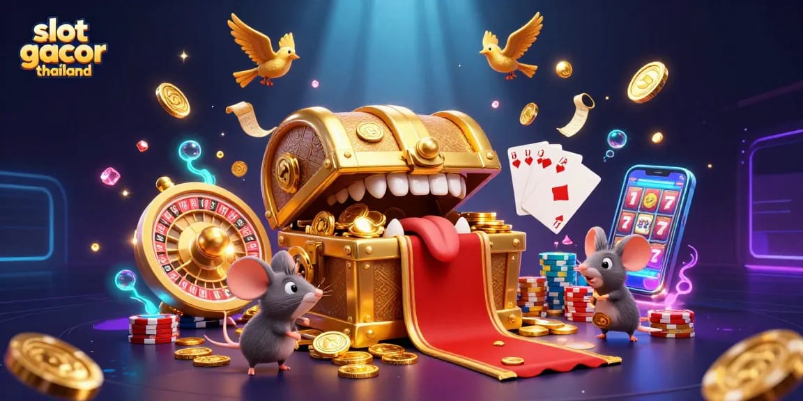 Experience thrilling slot gacor thailand with vibrant riches and excitement in this dynamic casino scene.