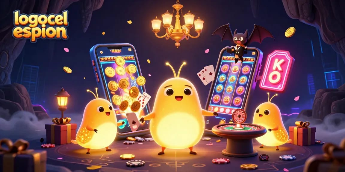 Jouer à logiciel espion avec une ambiance de casino magique illuminée par des lucioles.