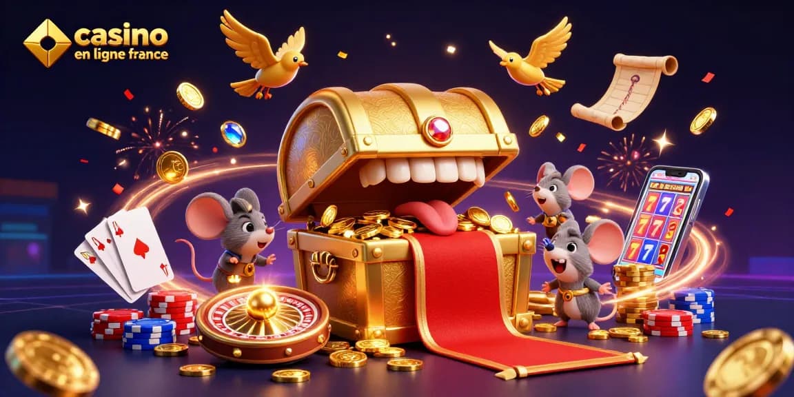 Casino en ligne France : déchaînez-vous avec des trésors et des gains dans un monde ludique!