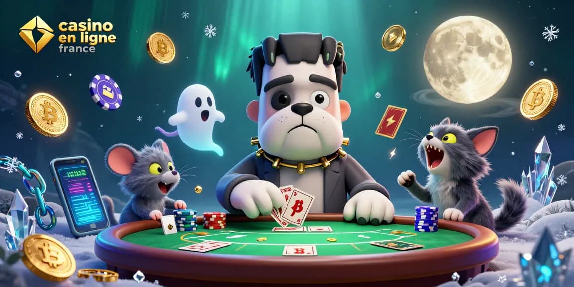 Jouer au poker avec des personnages uniques dans un casino en ligne France dynamique et animé.