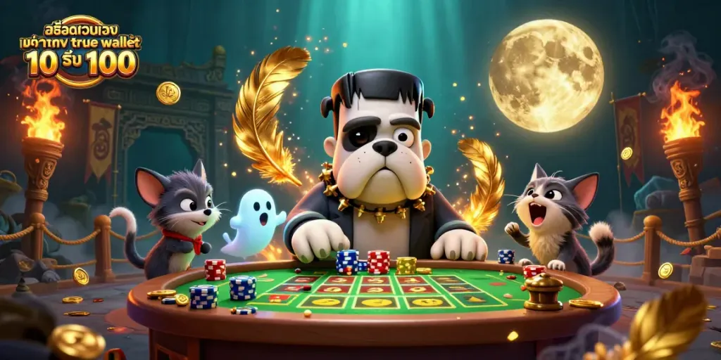 เกมสล็อต สล็อตเว็บตรง ฝาก ถอน true wallet ไม่มี ขั้น ต่ำ 10 รับ 100 ที่มีภาพ 3D สุดตระการตา