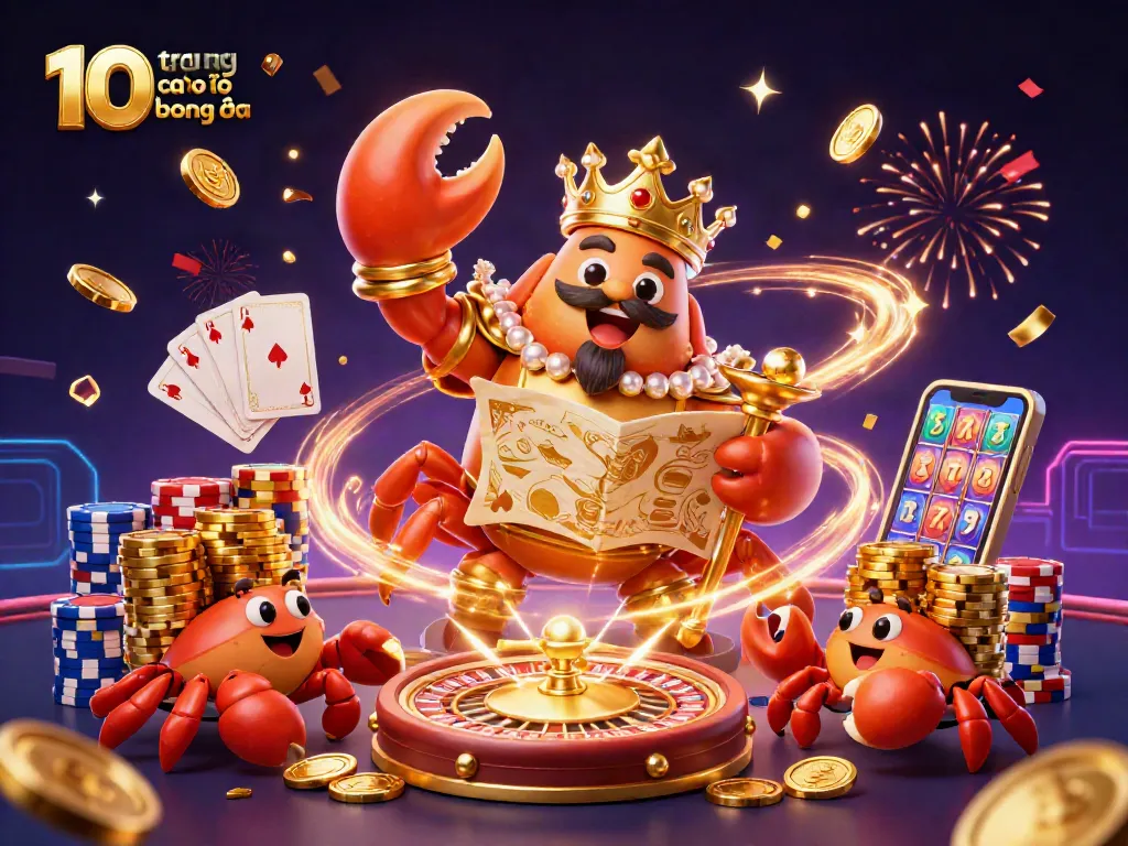 Khám phá 10 trang cá độ bóng đá uy tín với hoàng đế cua vàng và các yếu tố casino hấp dẫn.