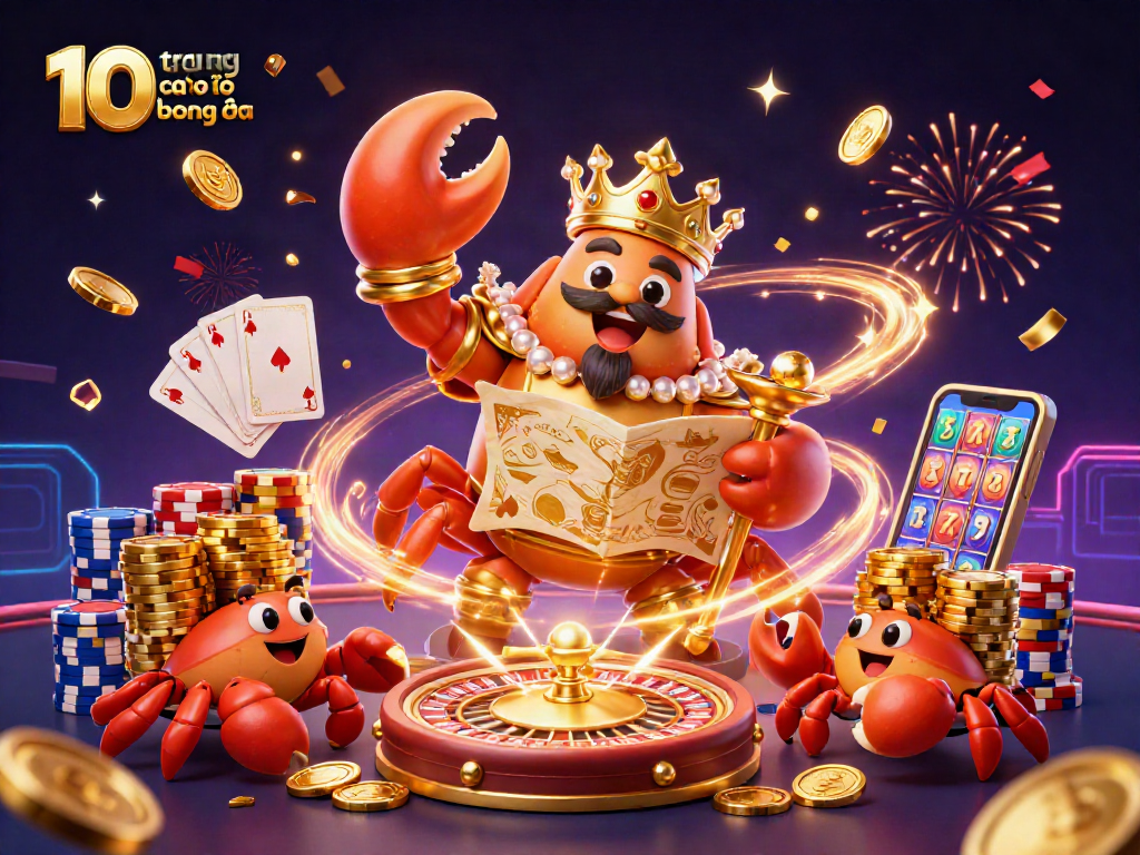 Khám phá 10 trang cá độ bóng đá uy tín với hoàng đế cua vàng và các yếu tố casino hấp dẫn.