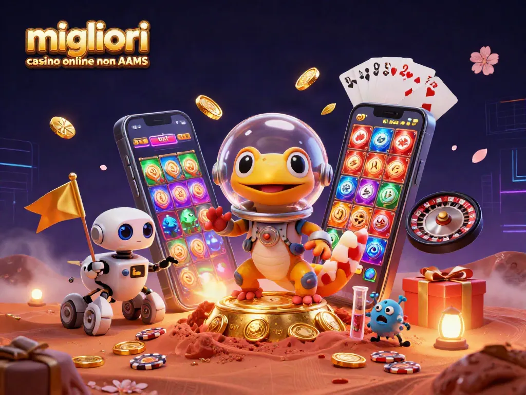 I migliori casinò online non AAMS: gioca e vinci con avventure straordinarie in un casinò spaziale.