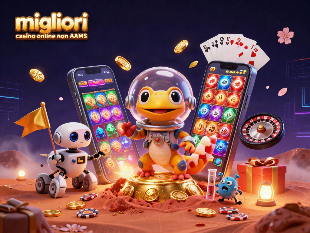 I migliori casinò online non AAMS: gioca e vinci con avventure straordinarie in un casinò spaziale.