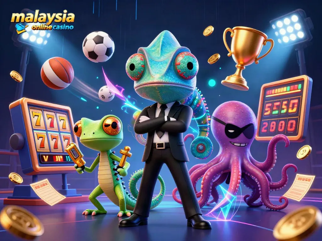 Experience thrilling gameplay at malaysia online casino with engaging slot reels and dynamic casino elements.