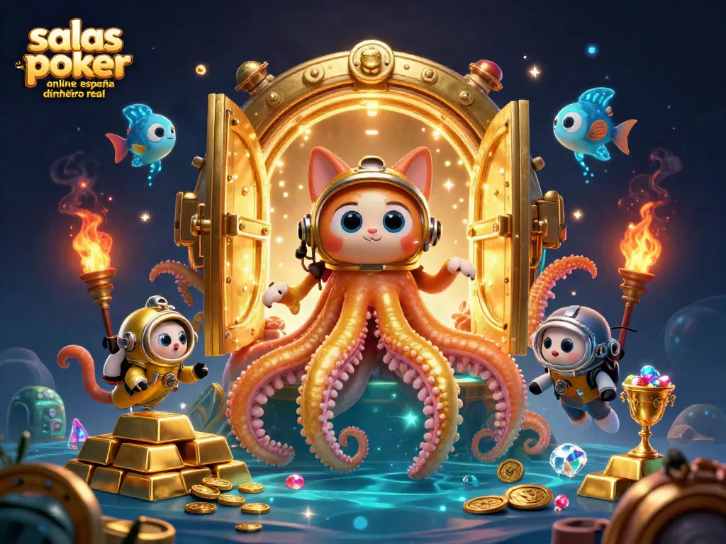 Disfruta de las mejores salas de póker online España dinero real en un emocionante entorno 3D lleno de tesoros.
