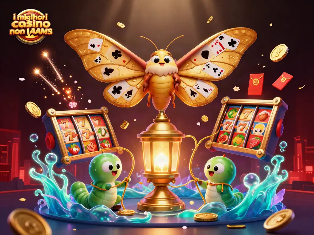 Gioca nei migliori casino non AAMS con entusiasmanti slot e ipnotizzanti elementi dorati.