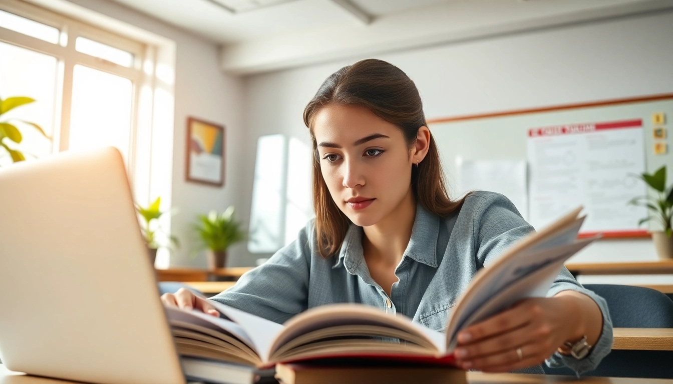 Enhance your study routine with CompTIA exam assistance in a bright classroom setting.