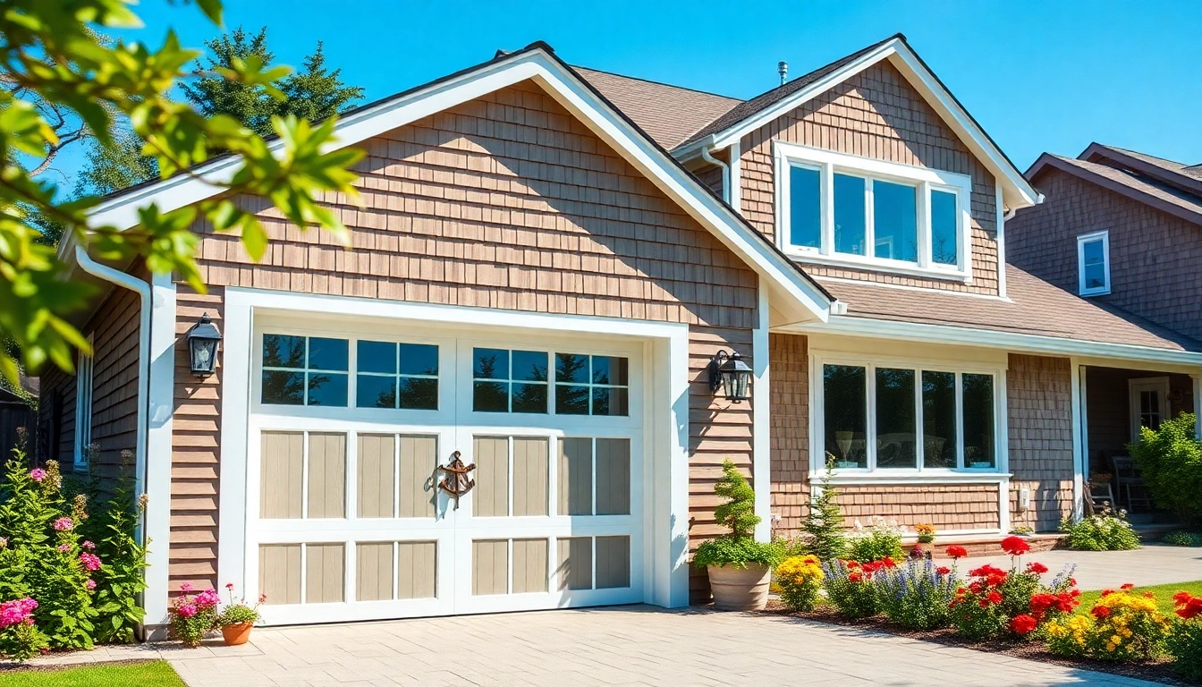 Transform your cape cod home with a stunning expansion and garage design.