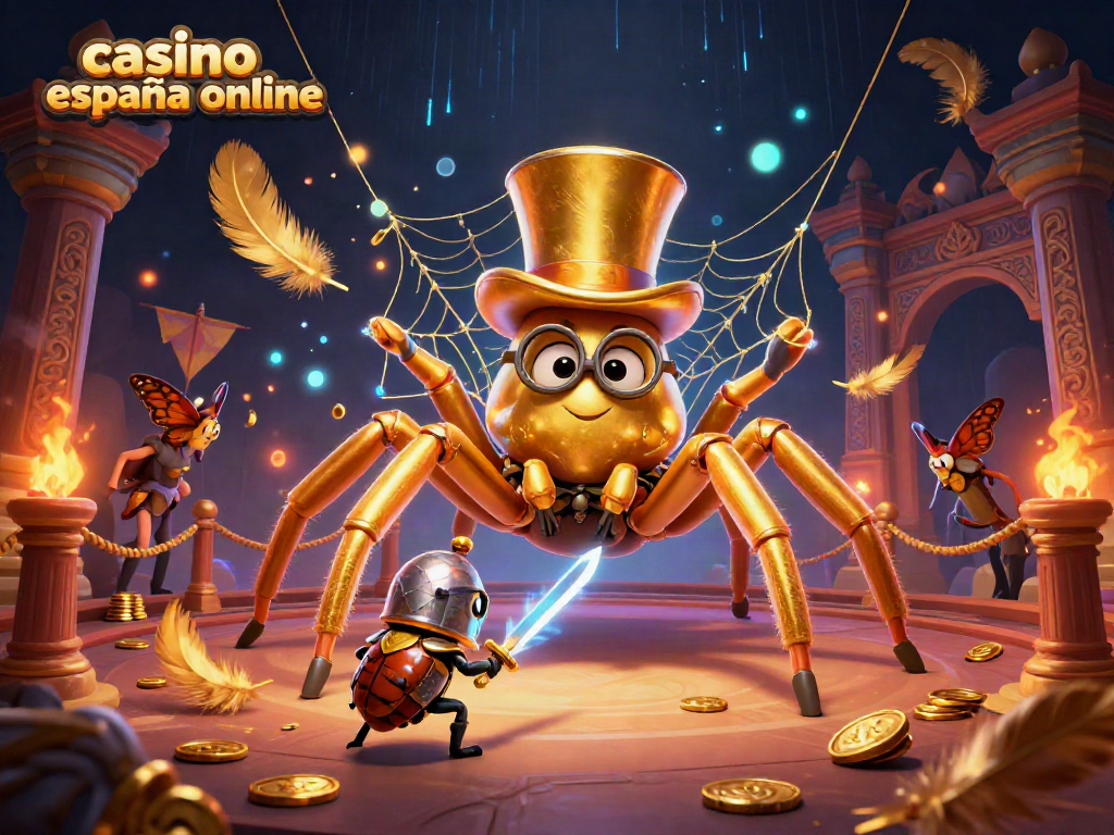 Explora emocionantes juegos en un casino online en España con la ilustración de personajes originales.