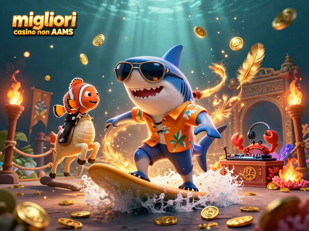 Vivi l'emozione nei migliori casino non AAMS con giochi entusiasmanti e vincite rapide.