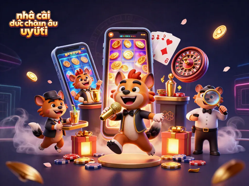 Trải nghiệm casino vui nhộn từ nhà cái đến từ châu âu uy tín với các nhân vật động vật hoạt hình.