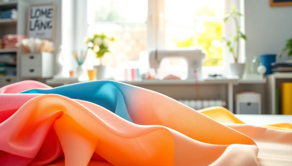 Maak met mousseline prachtige stoffencreaties in een gezellige naaiomgeving.