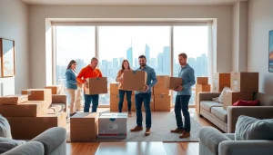 Efficient Toronto moving services with professional movers organizing a well-planned relocation.