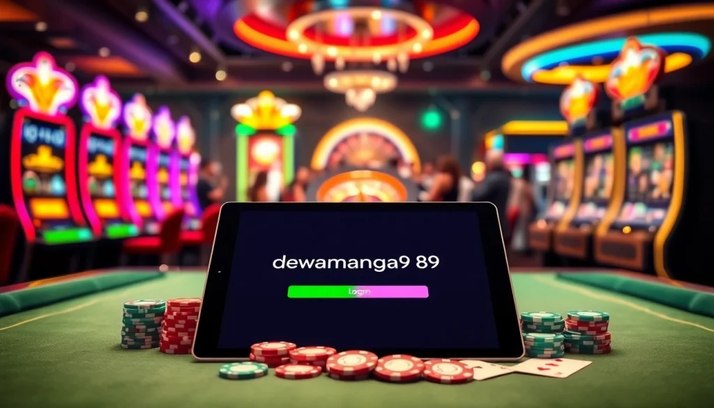 Nikmati pengalaman login DEWANAGA89 pada mesin slot mutakhir di kasino yang dinamis.