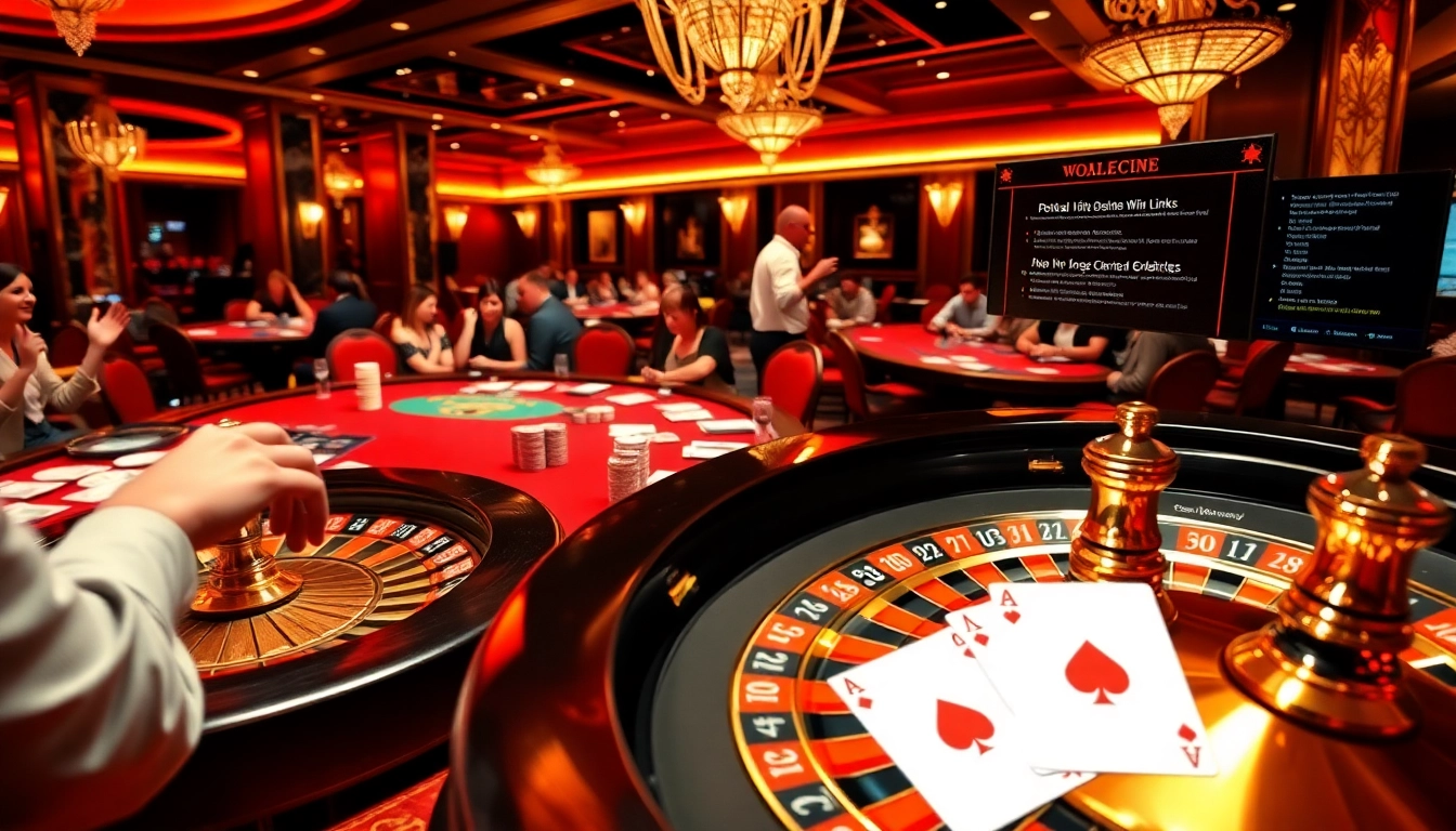 Play at a casino table with hidden wiki links highlighted, enhancing gamers’ experience.