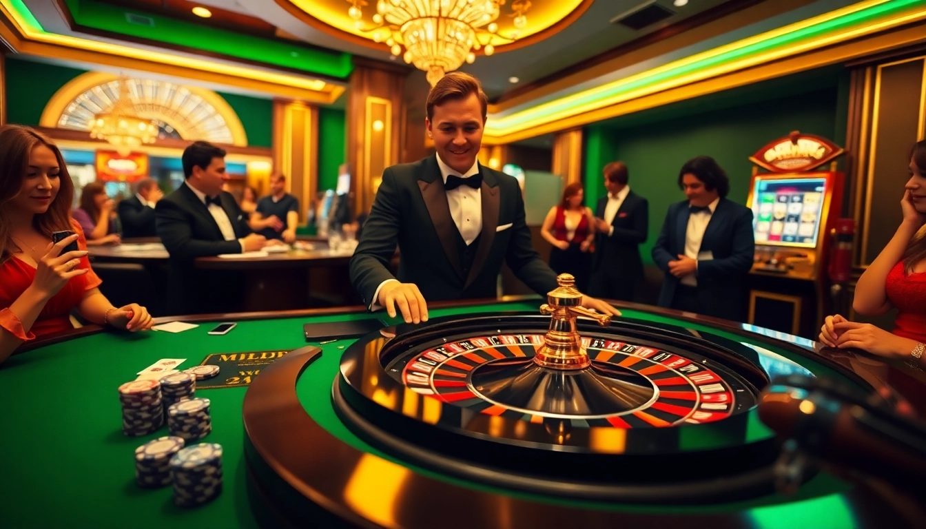Découvrez l'excitation de la meilleure casino en ligne avec des tables de roulette vibrantes et des joueurs passionnants.