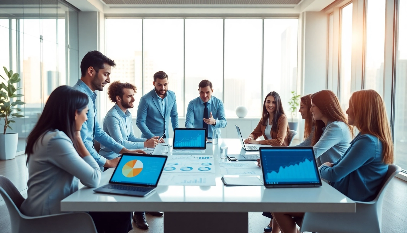 Enhance your b2b competitive intelligence strategies with a professional team collaborating on insights.