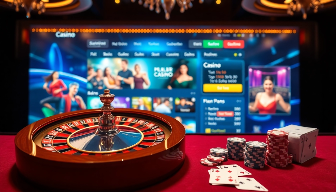 Participez à un jeu captivant au meilleure casino en ligne avec une roulette vibrante et des jetons de poker haut de gamme.