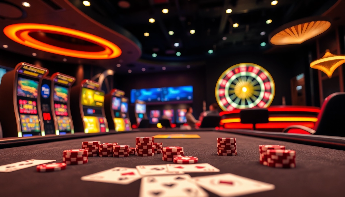 Vivez des enjeux élevés au meilleure casino en ligne avec des machines à sous vibrantes et un gameplay de poker élégant.