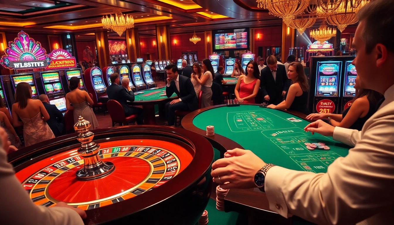 Vivez l'excitation du meilleure casino en ligne avec des joueurs profitant de jeux de roulette et de poker vibrants.