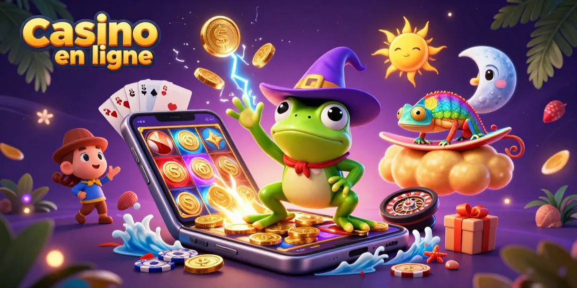 Jouer au casino en ligne avec des jeux captivants et un univers magique rempli de pièces d'or.
