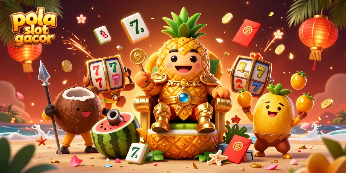 Play exciting games with pola slot gacor in this vibrant, dynamic casino scene.