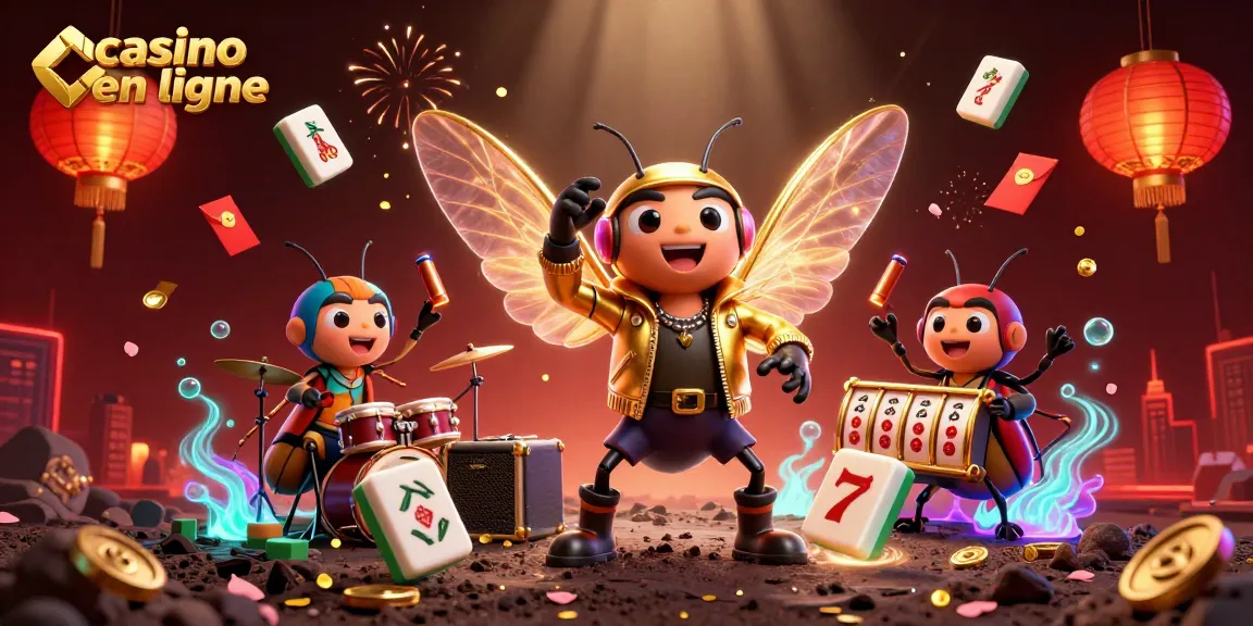 Découvrez le monde féérique des jeux de casino en ligne avec une scène captivante de personnages animés.