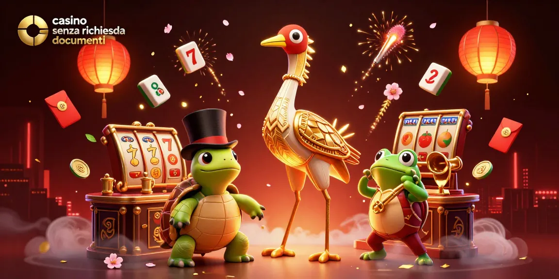 Inizia a vincere nei casino senza richiesta documenti con questa immagine animata e vivace.