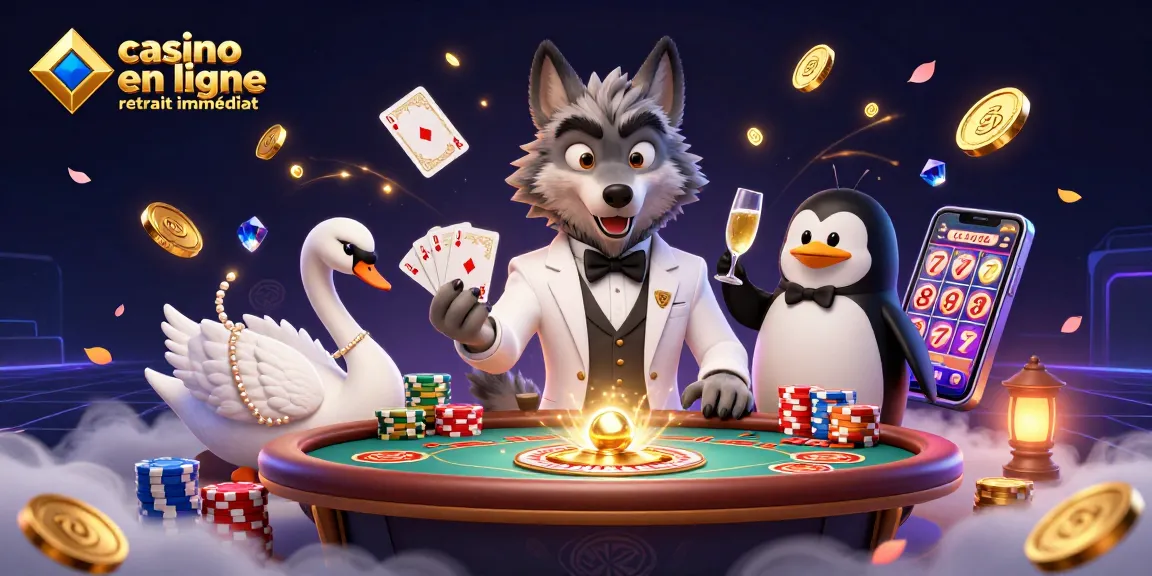 Gagnez aux jeux avec casino en ligne retrait immédiat, découvrant des cartes au baccarat.