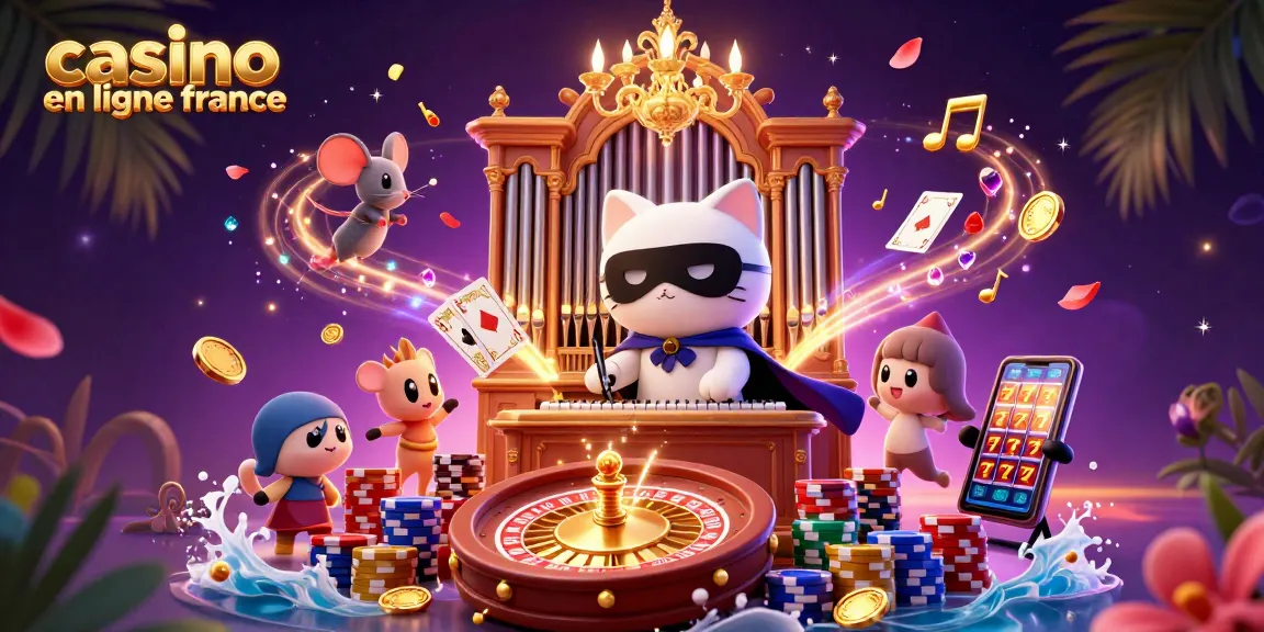 Jouez au casino en ligne en France avec un chat fantôme et des éléments de jeu captivants.
