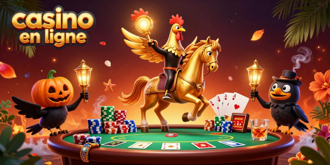 Explore l'univers captivant des casinos en ligne avec cette illustration animée captivante.