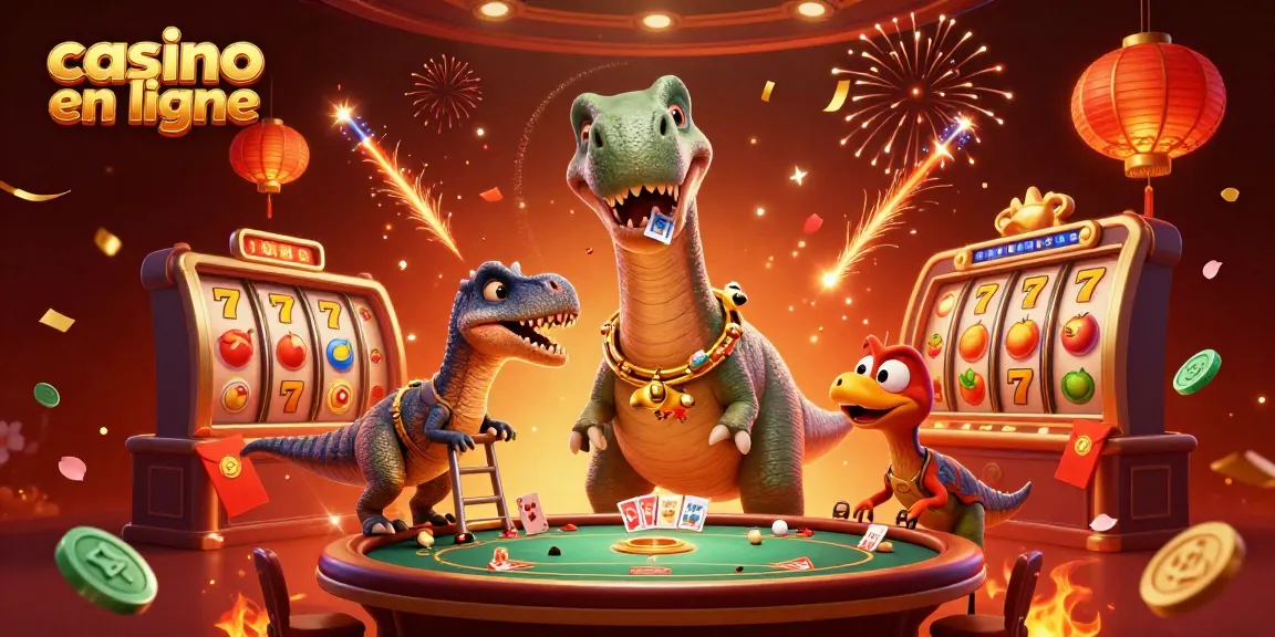 Découvrez un univers de casino en ligne avec des animations captivantes et des personnages dynamiques.