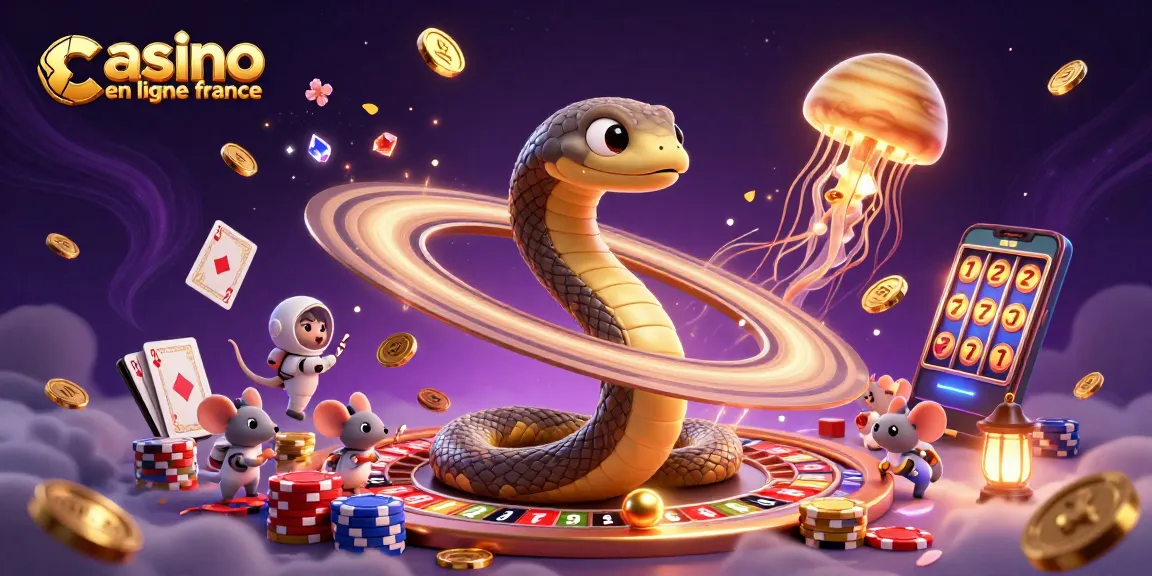 Placer des paris sur le casino en ligne France avec des cartes et des jetons dans l'espace.