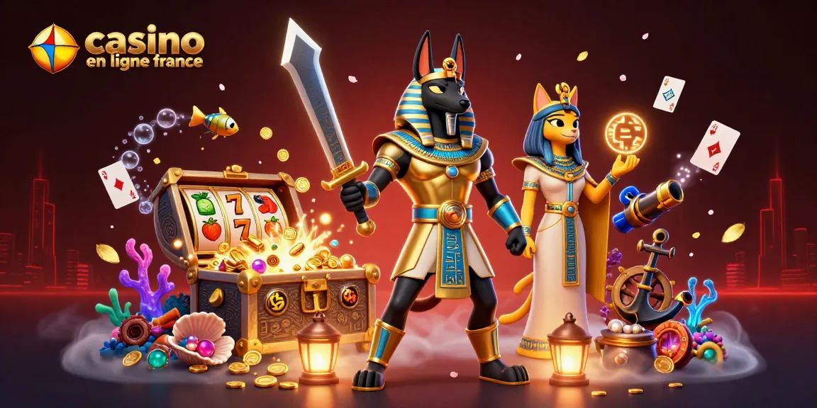 Plongez dans le monde des jeux avec casino en ligne france, où Anubis et Bastet repoussent les limites des paris.