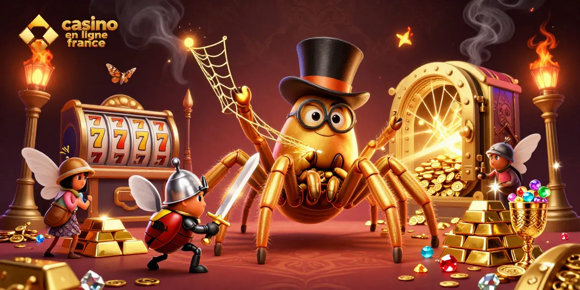 Jouez sur notre casino en ligne France avec des personnages intrigants et des trésors en jeu.