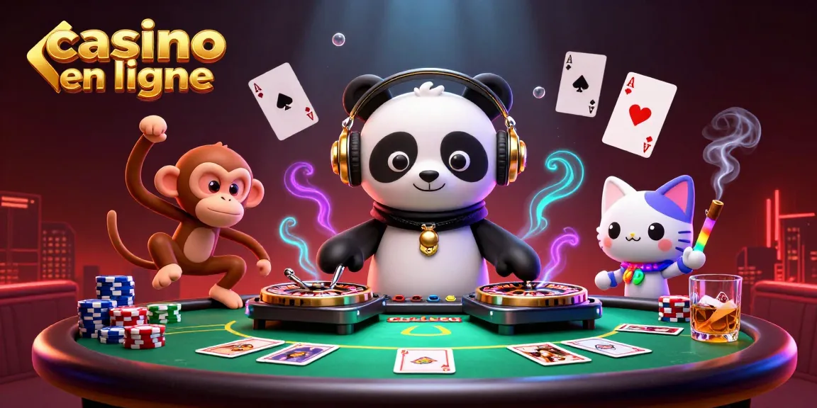 Vibrez dans le meilleur casino en ligne avec des personnages animés dans un décor captivant.