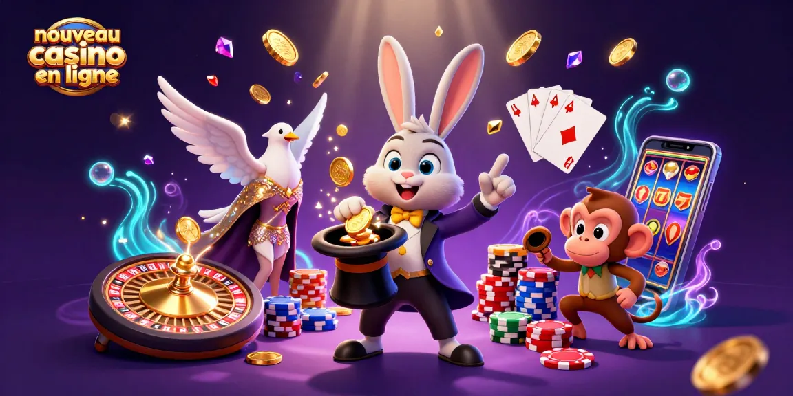 Explorez un nouveau casino en ligne avec des pièces d'or, des cartes et un jeu en direct éblouissant.