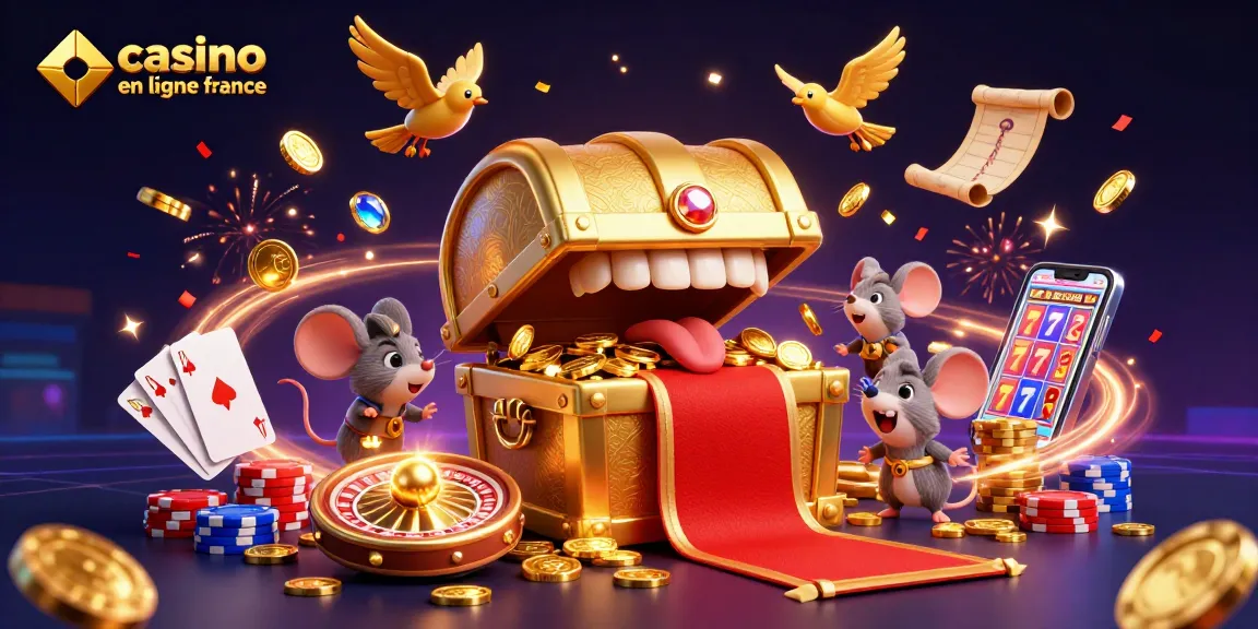 Casino en ligne France : déchaînez-vous avec des trésors et des gains dans un monde ludique!
