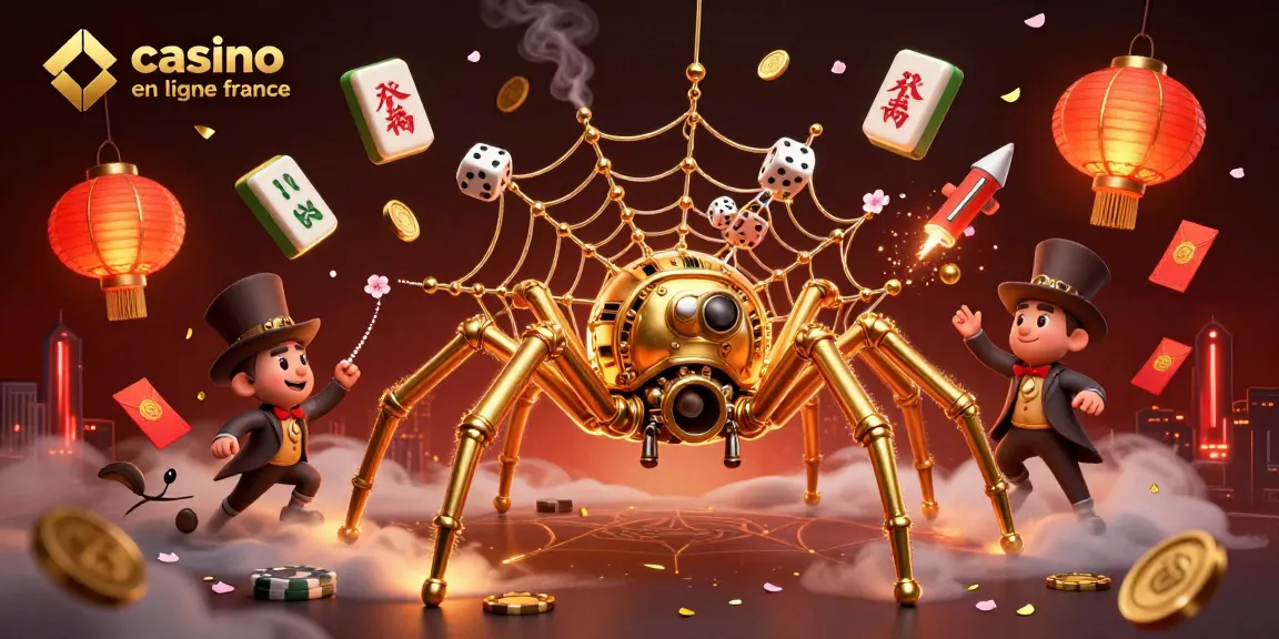 Illustrez votre expérience de jeu dans le casino en ligne France avec une scène dynamique.